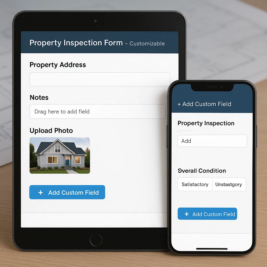 Mobile property inspection workflow